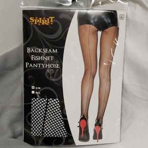 Spirit Halloween Backseat Fishnet Pantyhose S/M